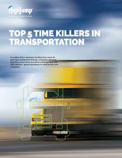 The Top 5 Time Killers in Transportation Whitepaper