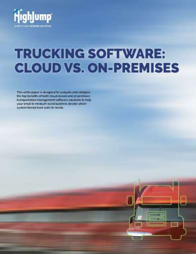 Trucking Software Cloud vs On- Premises Whitepaper
